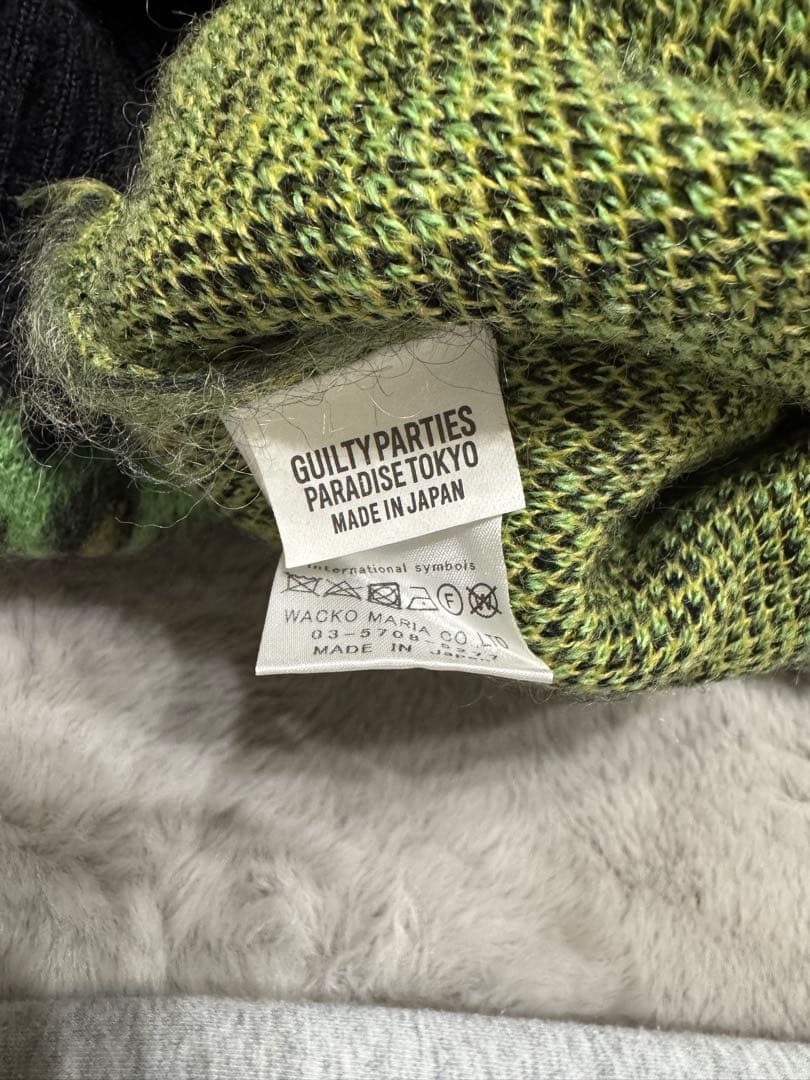 ワコマリア LEOPARD MOHAIRレオパード モヘアセーター