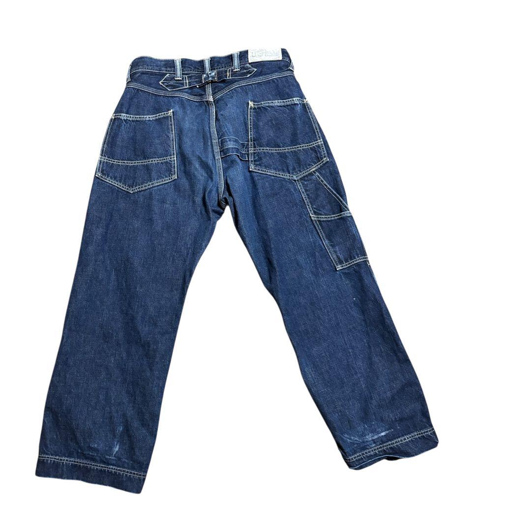 フリーホイーラーズ デリックマン ダブルニー デニムFREEWHEELERS