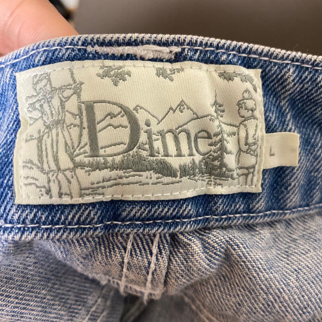 DimeバギーデニムパンツL