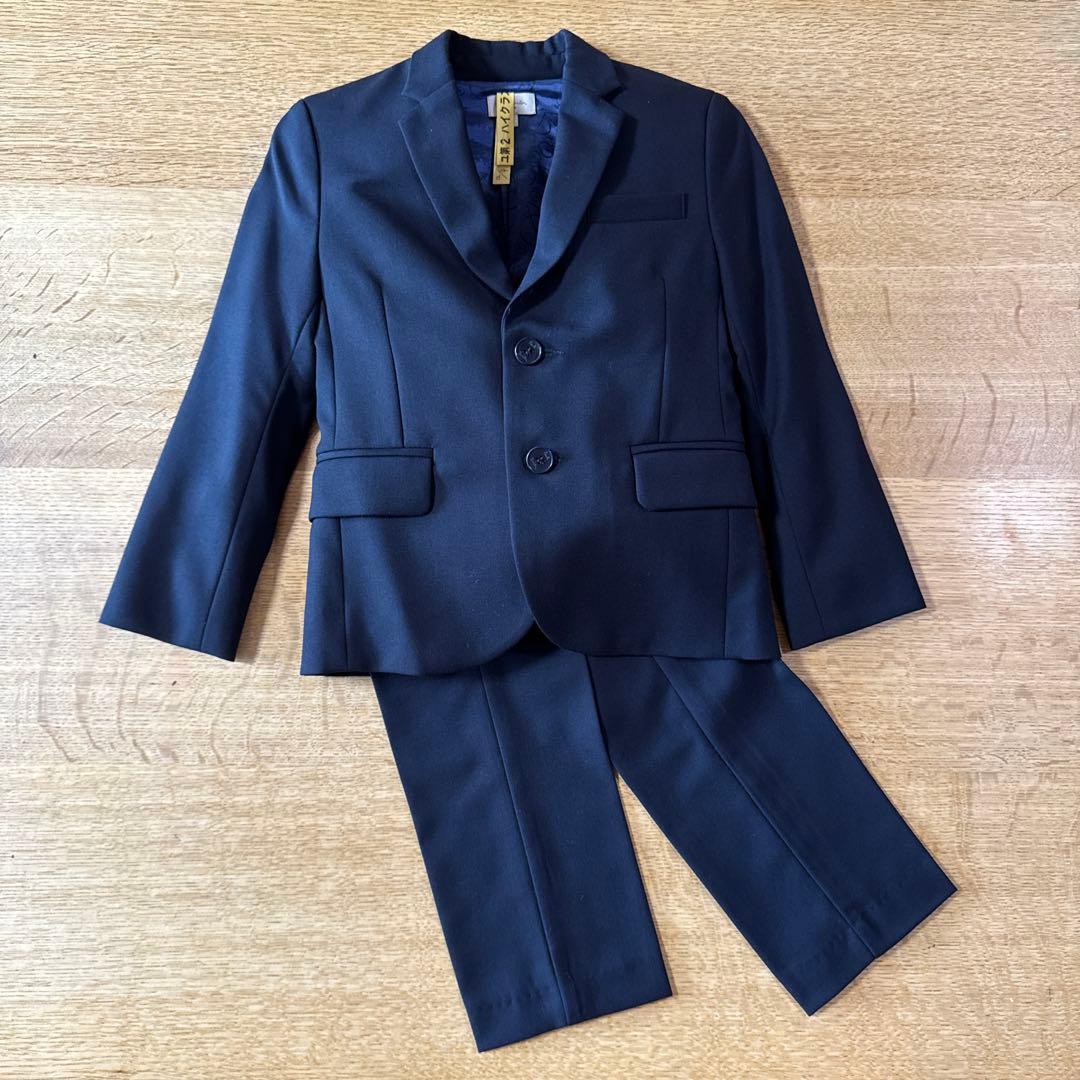 ポールスミスジュニア　濃紺スーツ 2つボタン　5A