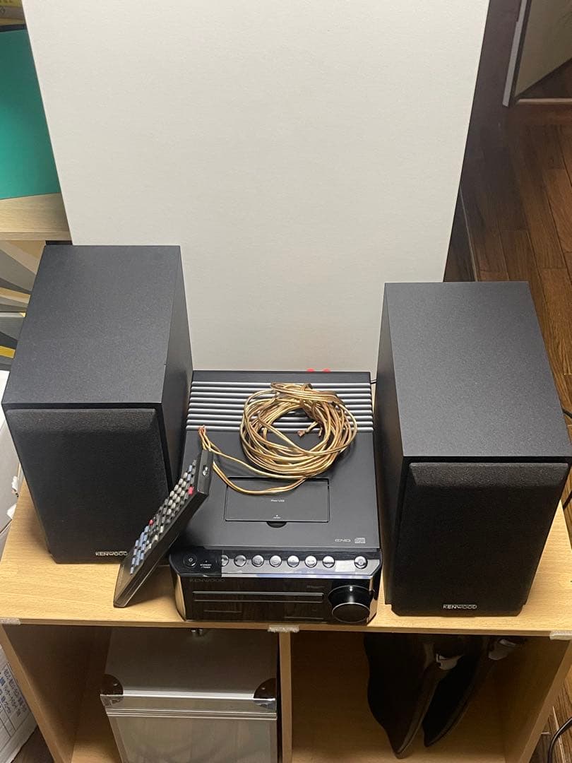 KENWOOD ミニコンポ ブラック LS-K531