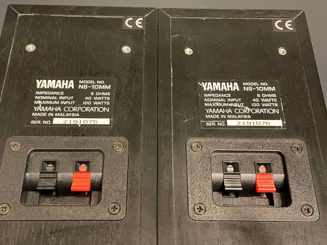 連番 YAMAHA NS-10MM スピーカー ヤマハ ブックシェルフ