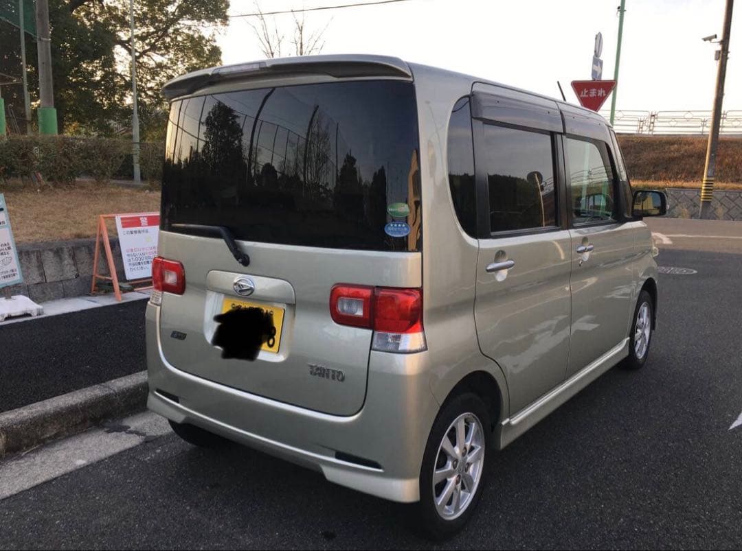 H24年ダイハツタント　G アイドリングストップ　スマートキー　電動スライドドア