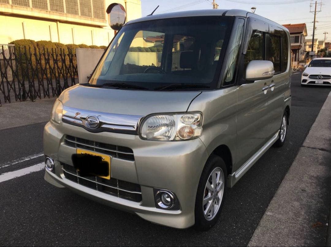 H24年ダイハツタント　G アイドリングストップ　スマートキー　電動スライドドア