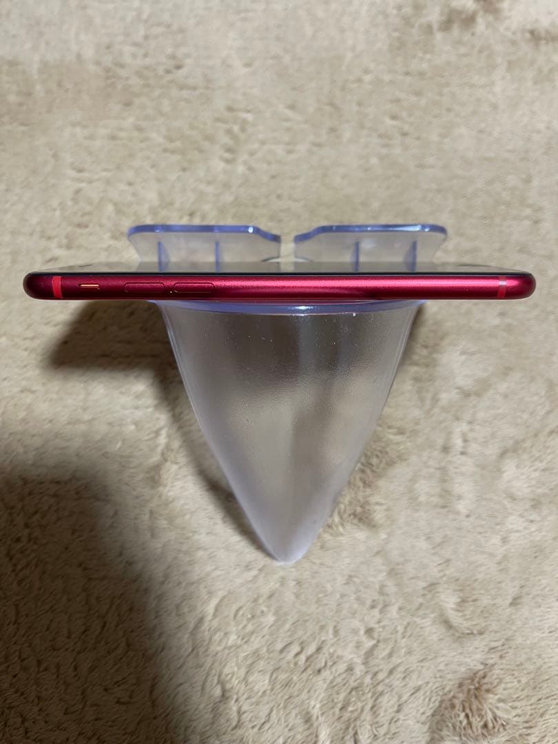 IphoneSE第二世代 SE2レッド64GBSIMフリーバッテリー100%美品