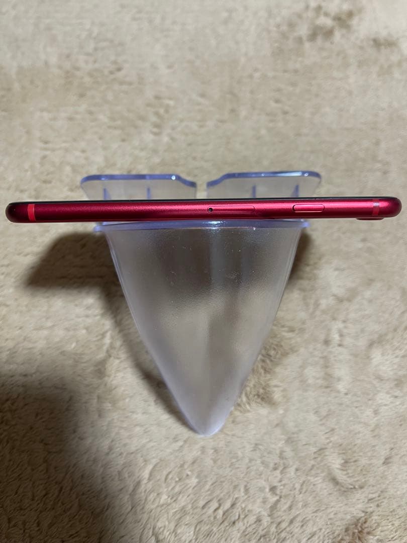 IphoneSE第二世代 SE2レッド64GBSIMフリーバッテリー100%美品