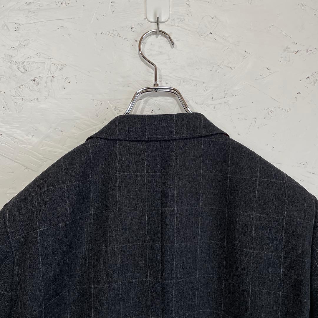【Brooks Brothers】チェック柄ウールテーラードジャケット　42