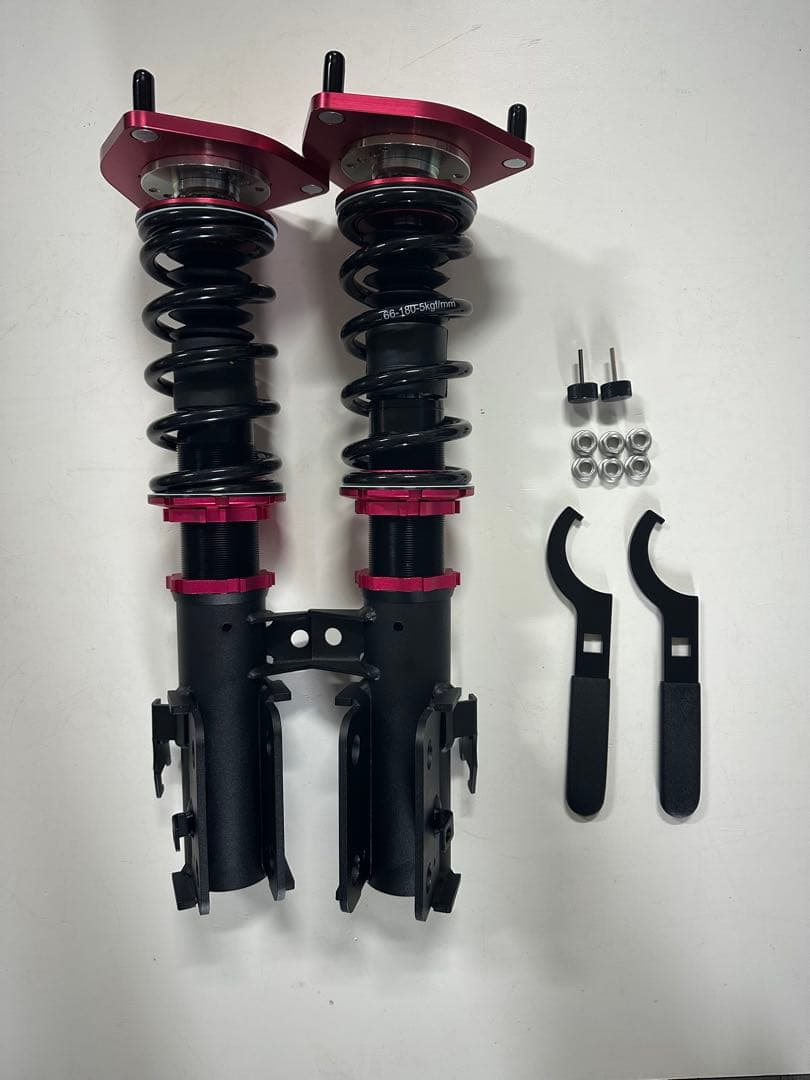 50プリウスフルタップ減衰36段調整車高調フロント左右セット