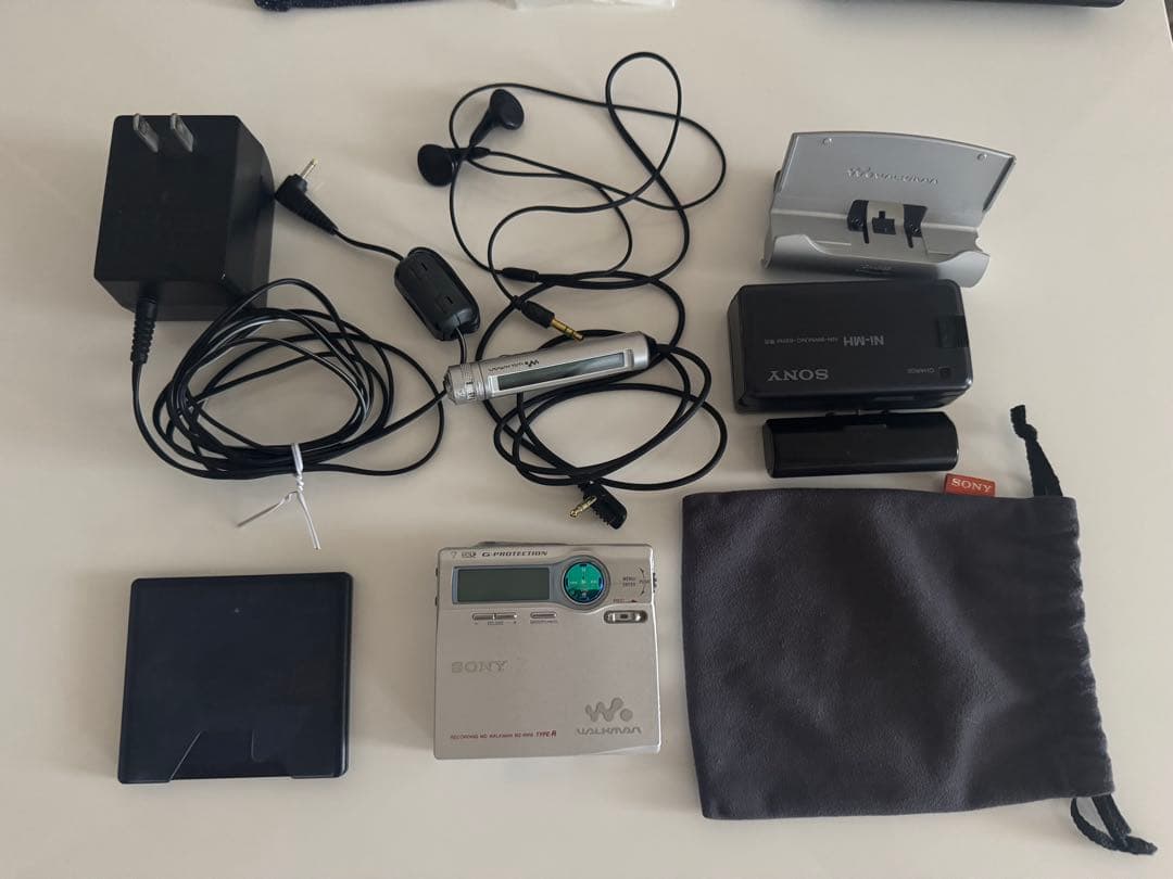 SONY ポータブルミニディスクレコーダー MZ-R910 MD1枚付