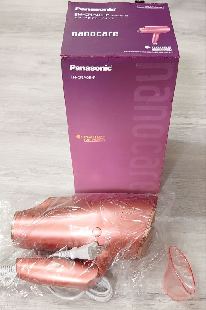 未使用 Panasonic パナソニック EH-CNA0E-P ナノケア ピンク