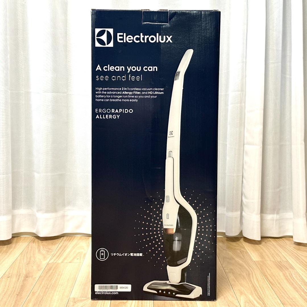 【新品・未使用】Electrolux スティッククリーナー ZB3513SW