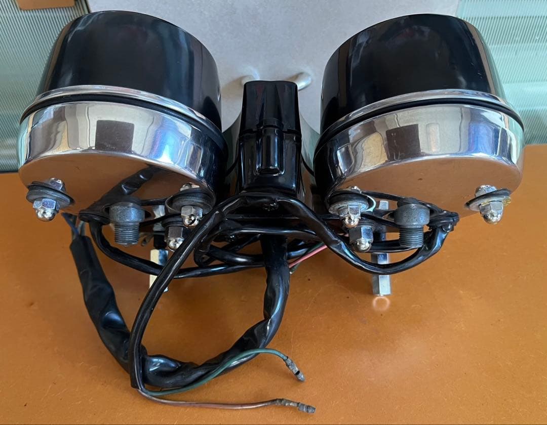 CB400Fメーター・タコメーターセット ヨンフォア　おまけ付き（速度警告灯等）