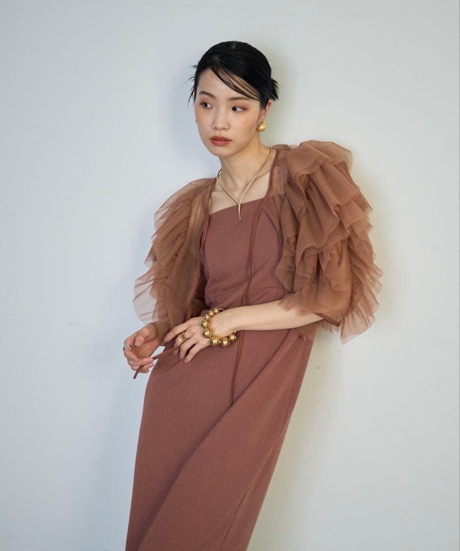 trish チュールボレロ＆ワンピース