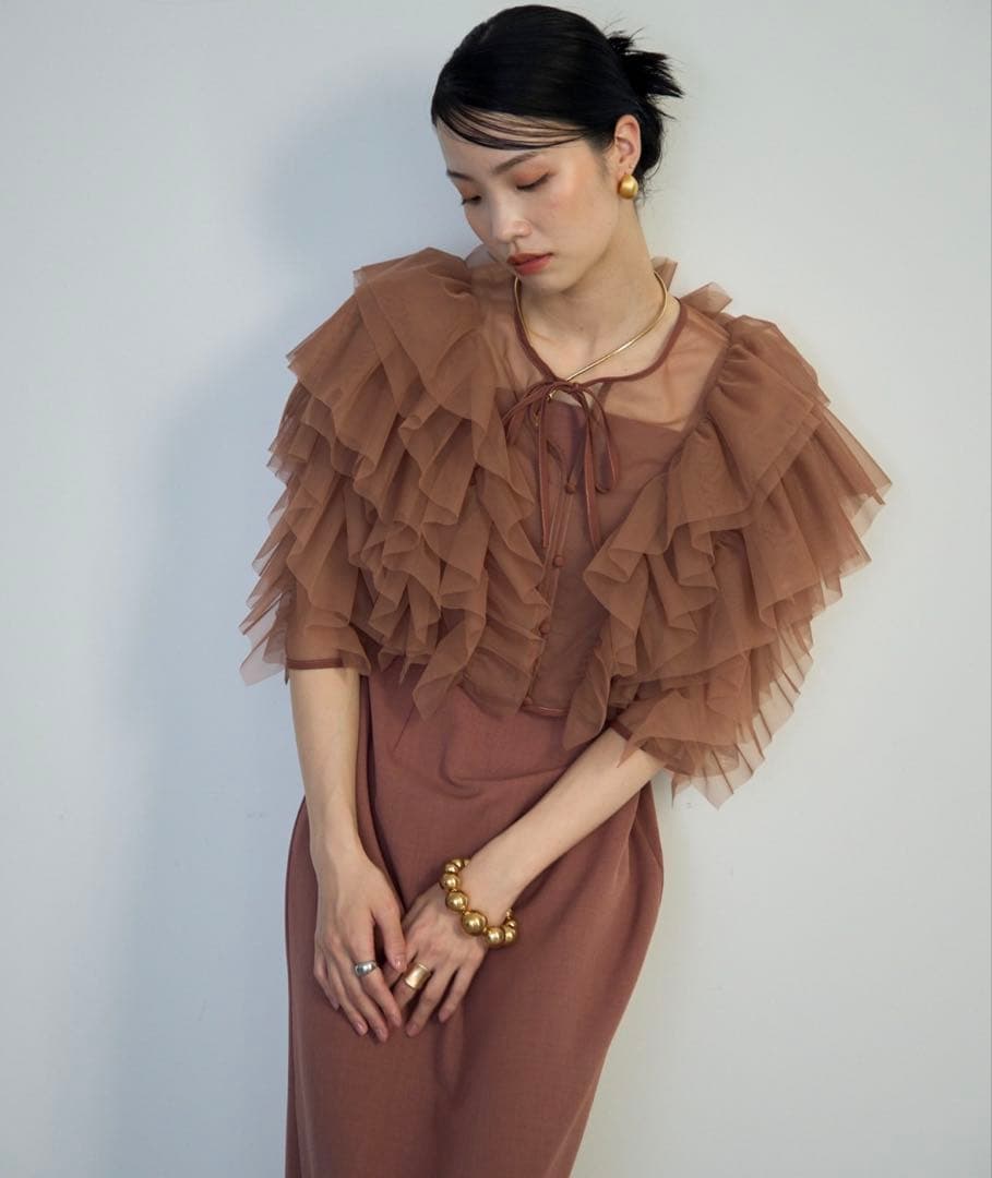 trish チュールボレロ＆ワンピース