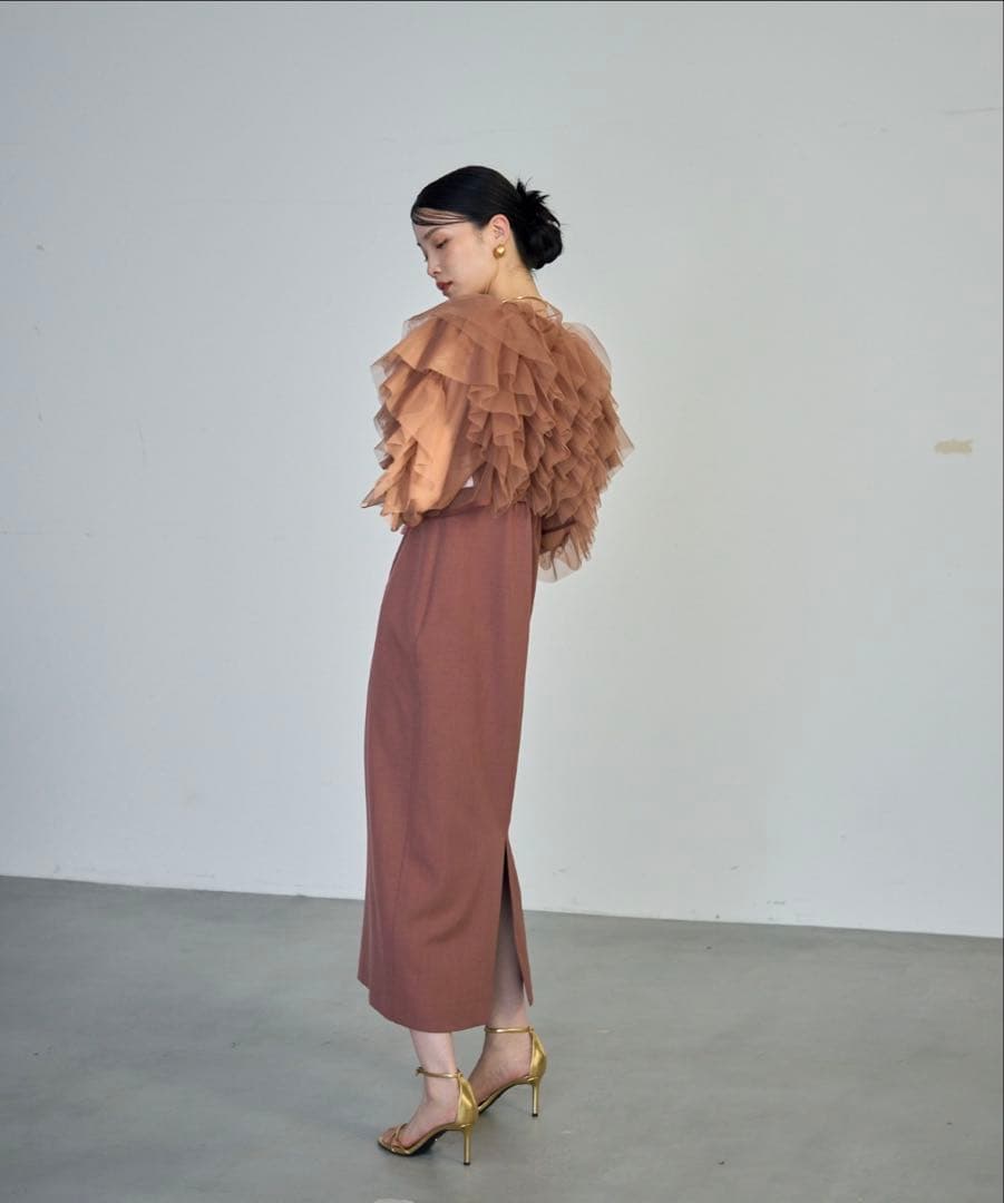 trish チュールボレロ＆ワンピース