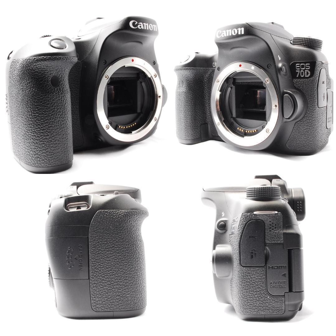 Wi-Fi搭載✨Canon EOS 70D✨ダブルレンズセット✨スマホ転送
