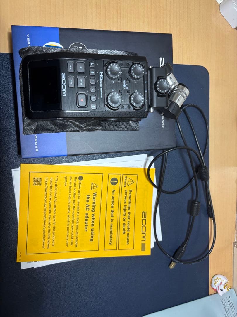 Zoom H6 ポータブルレコーダー