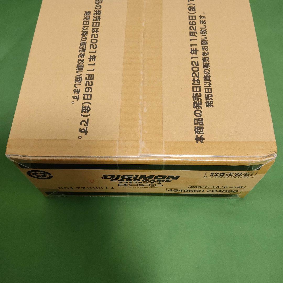 デジモンカードゲーム　ニューヒーロー　完全未開封1カートン　BT-08