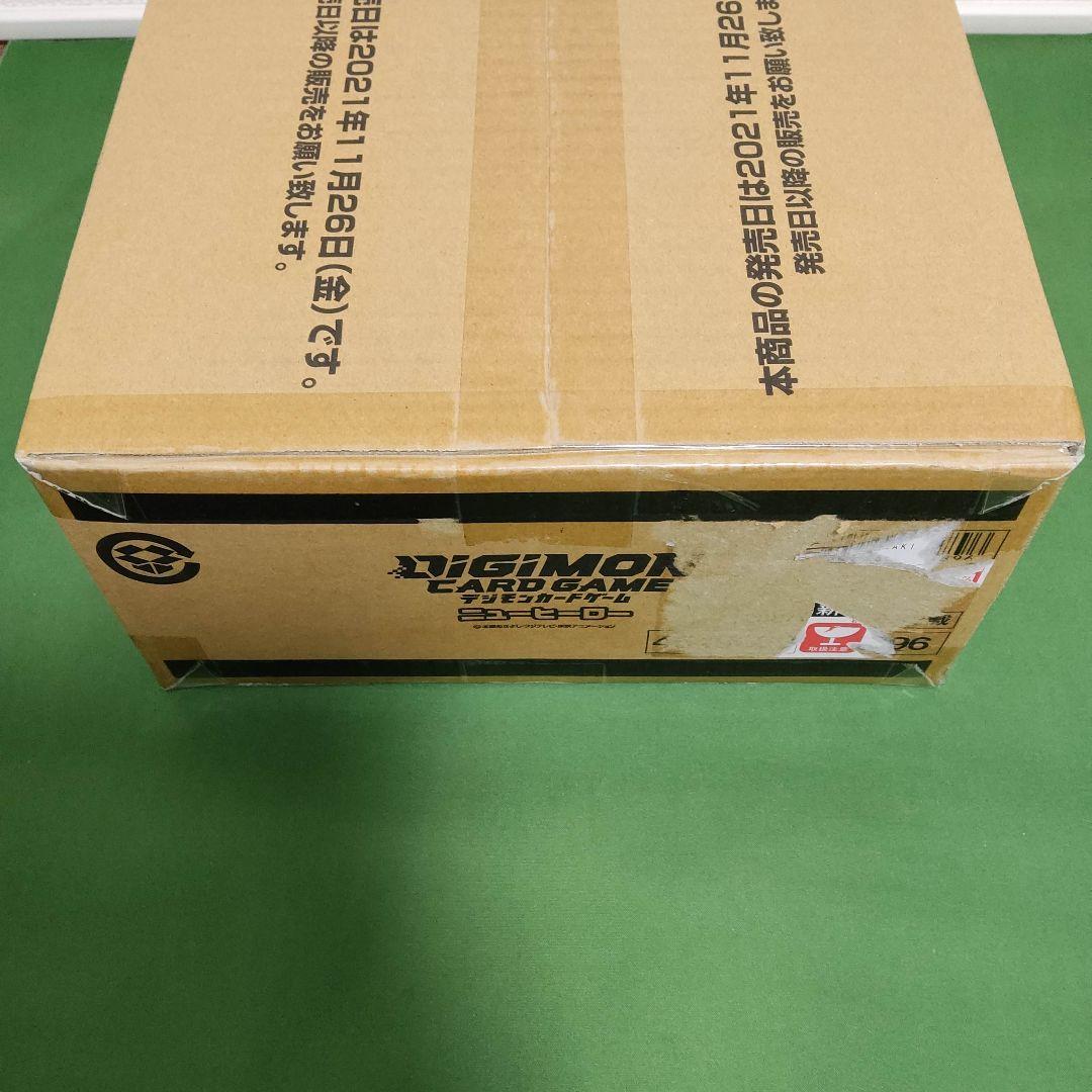 デジモンカードゲーム　ニューヒーロー　完全未開封1カートン　BT-08