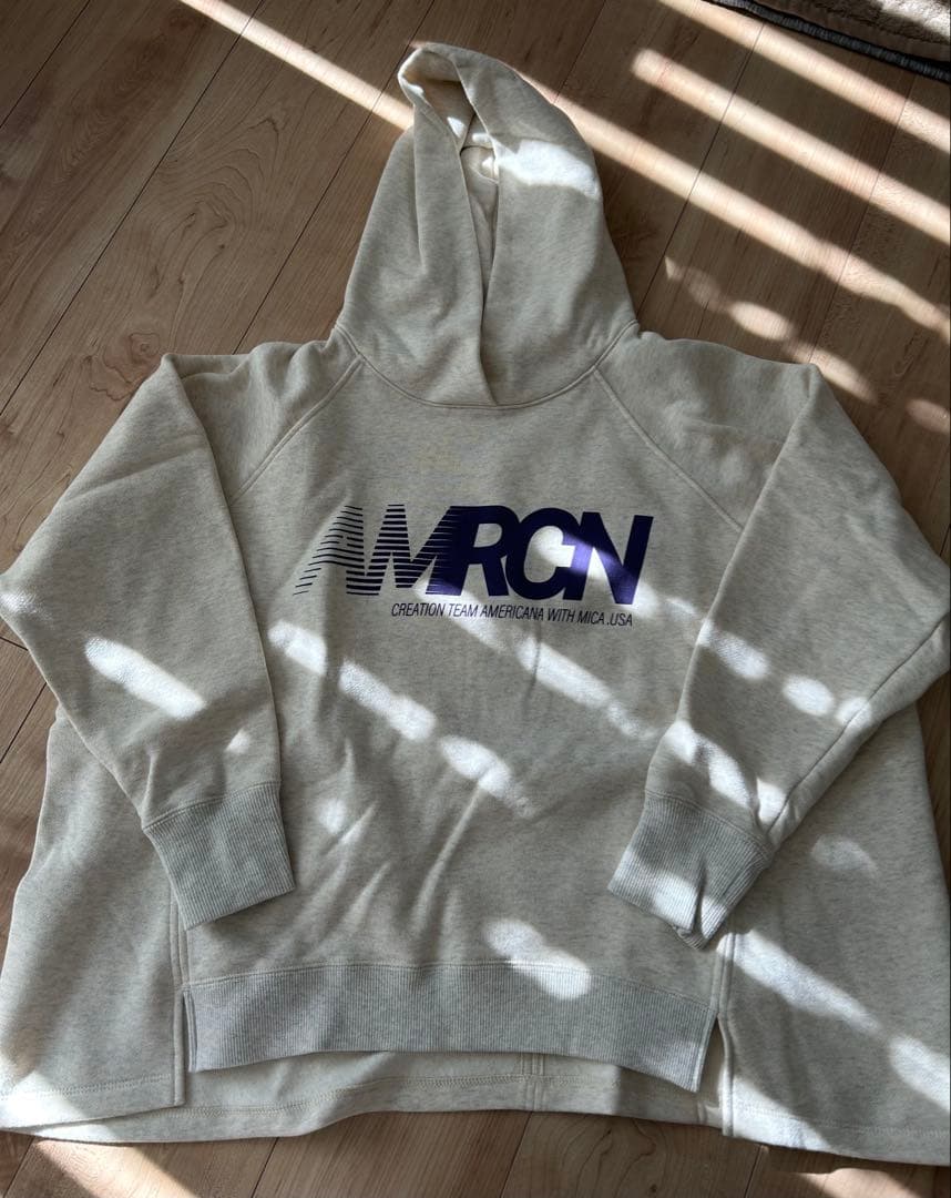 AMERICANA 15th ANNIVERSARY ロゴフードパーカー