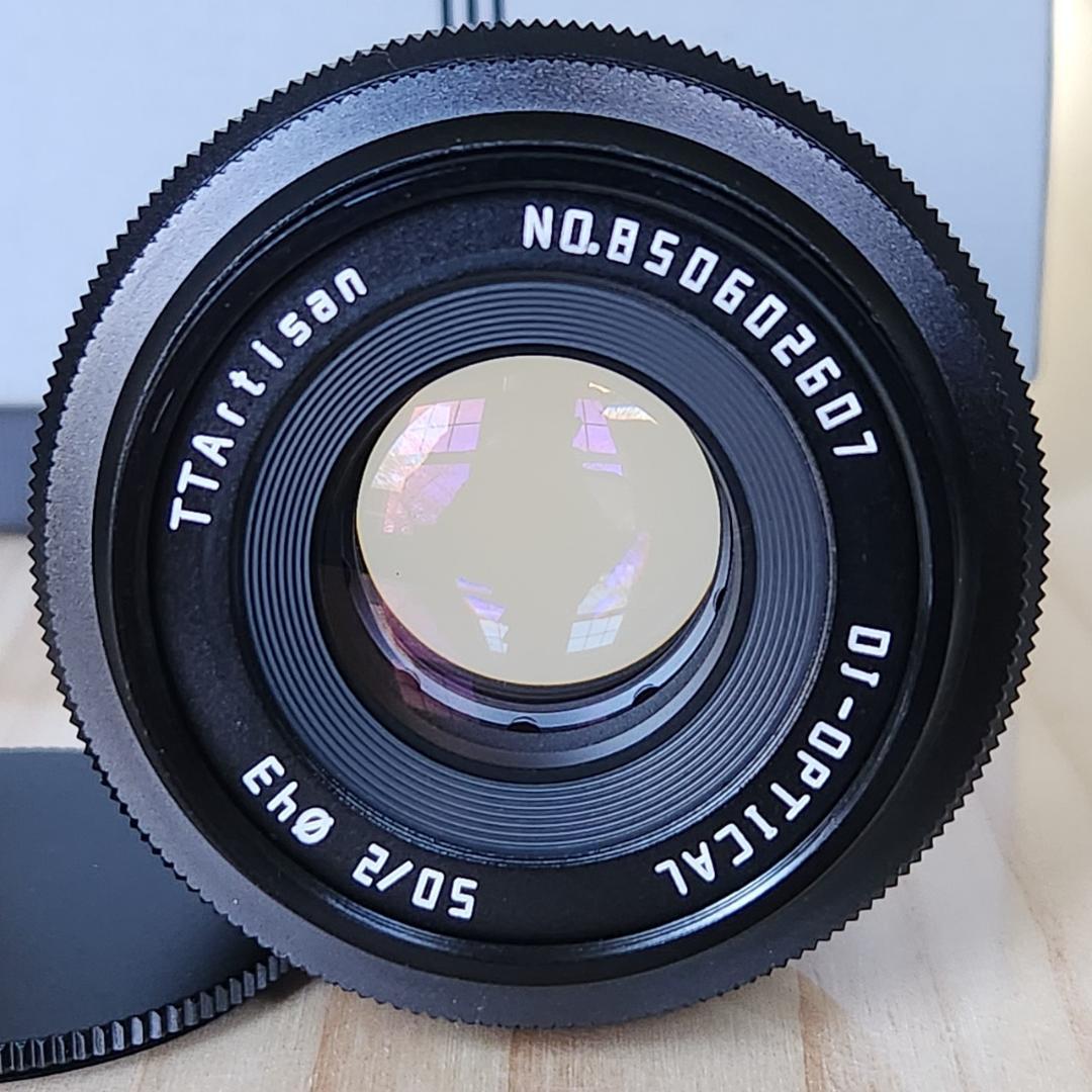 TTArtisan 50mm f2 とPERGEAR 12mm f2 Xマウント