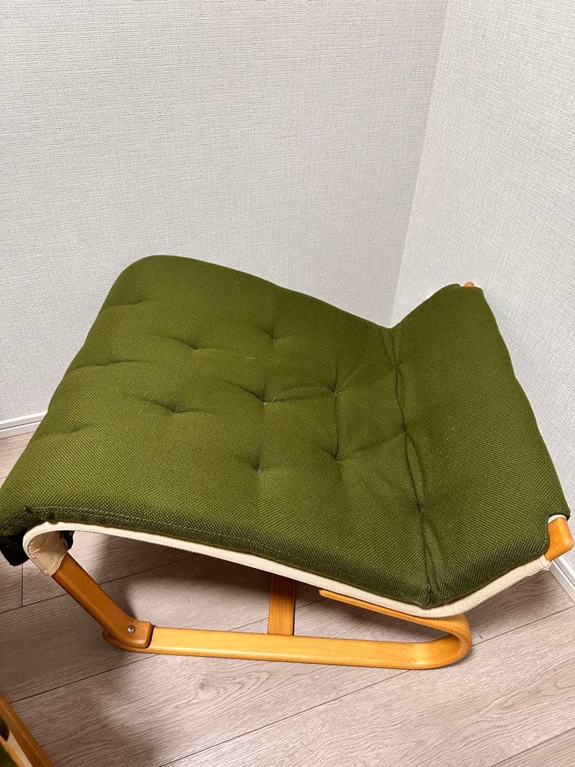 天童木工・ブルーノ・マットソン・ハイバックチェア・オットマン・セット