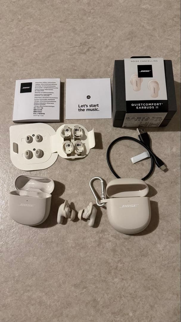 Bose QuietComfort Earbuds II ホワイト