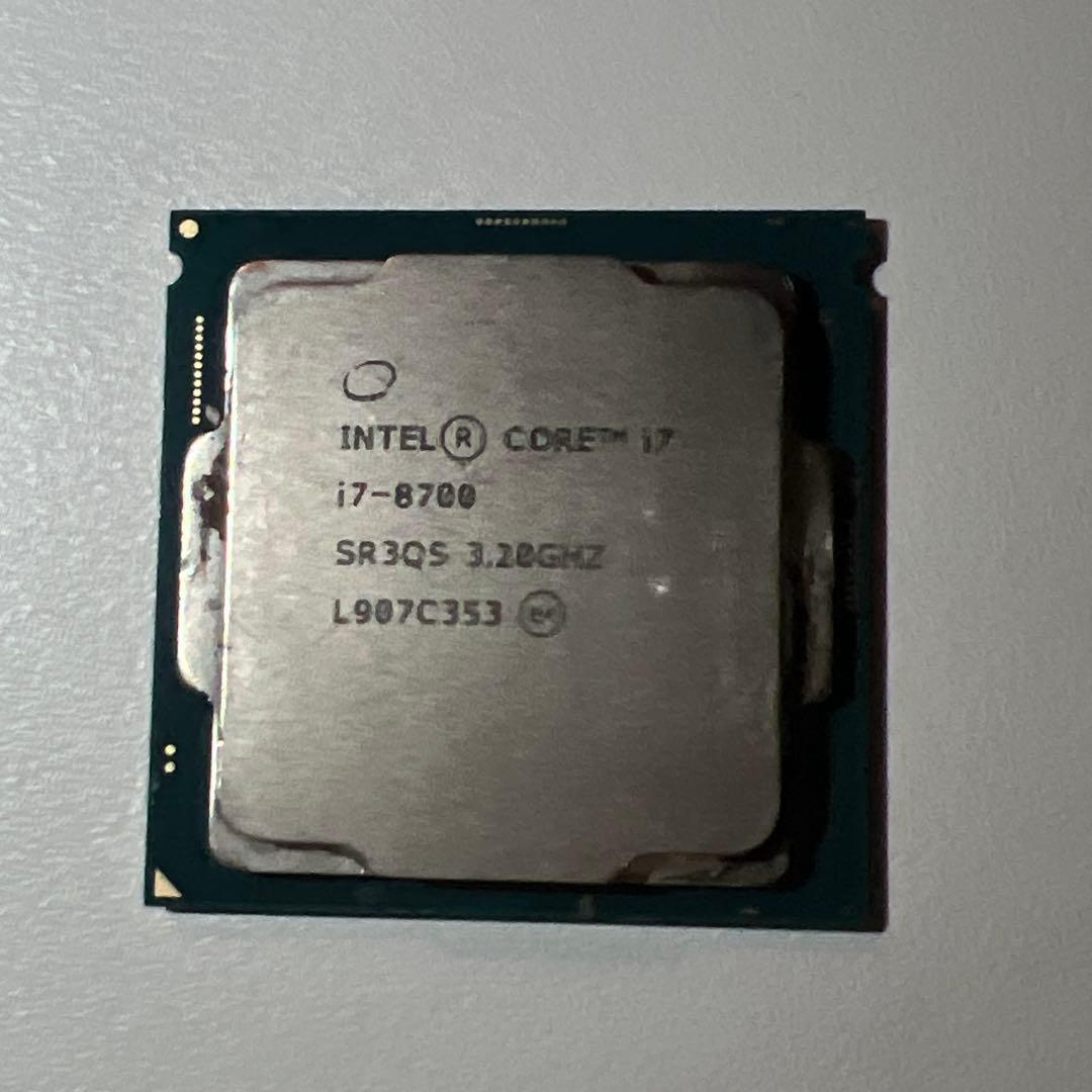 第８世代　Intel Core i7 8700
