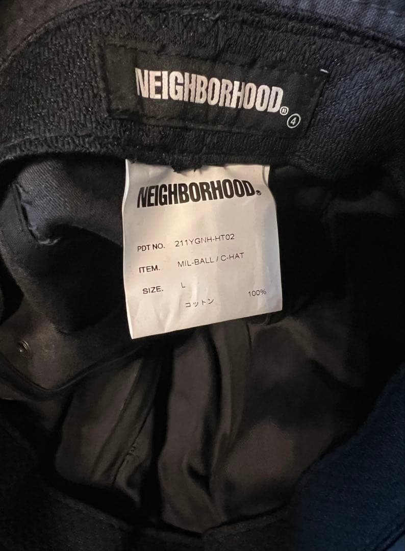 帽子 NEIGHBORHOOD MIL-BALL/C-HAT