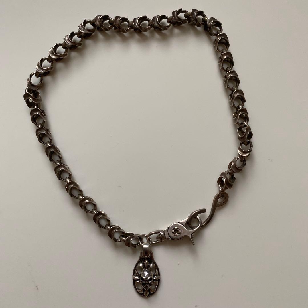 期間限定値下げ　ウォレットチェーン　シルバー925 ペンダントトップセット