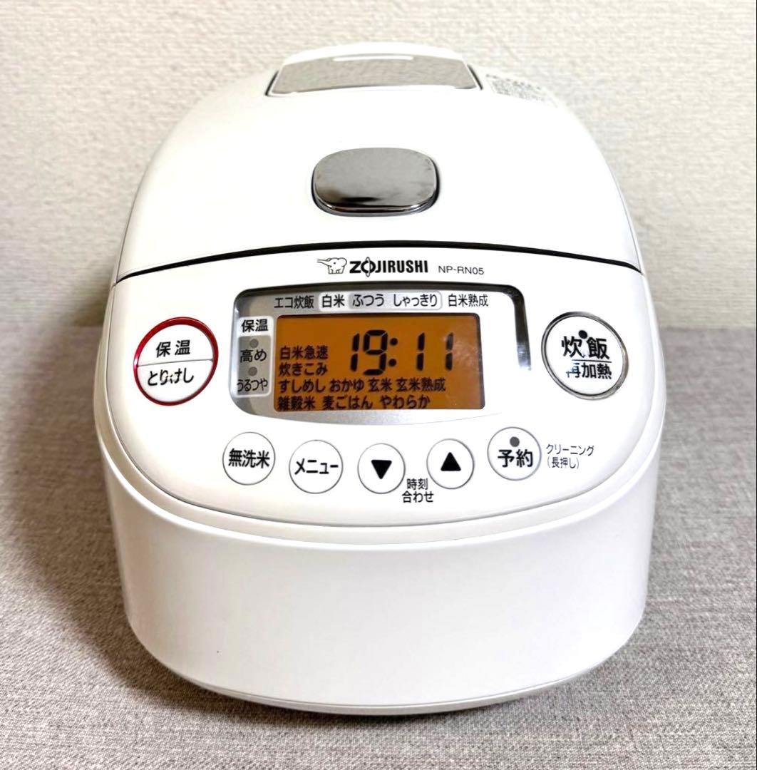 【美品】象印 極め炊き 圧力IH炊飯ジャー NP-RN05 動作保証