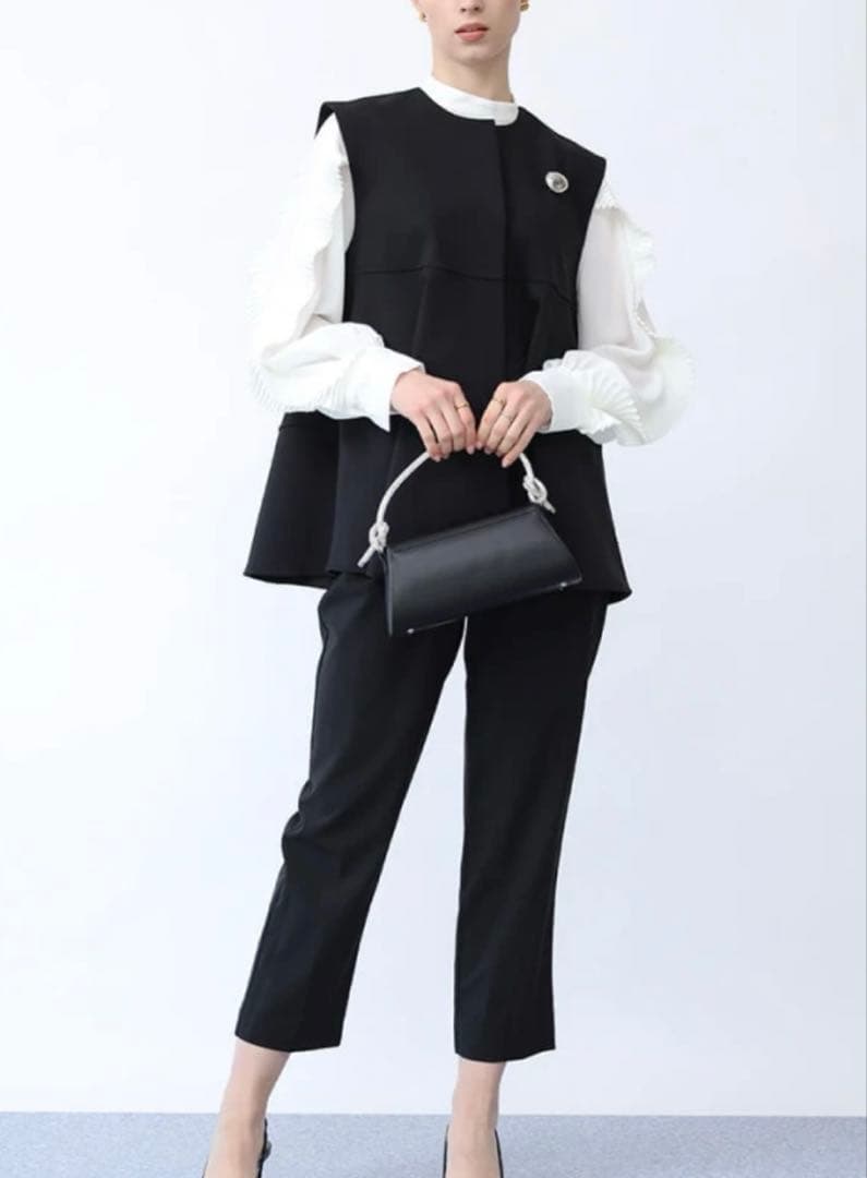 新品♡ Aga ペプラムジレジャケット