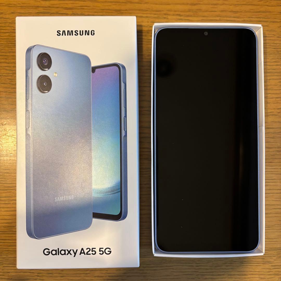 Galaxy A25 5G 64GB ブルー