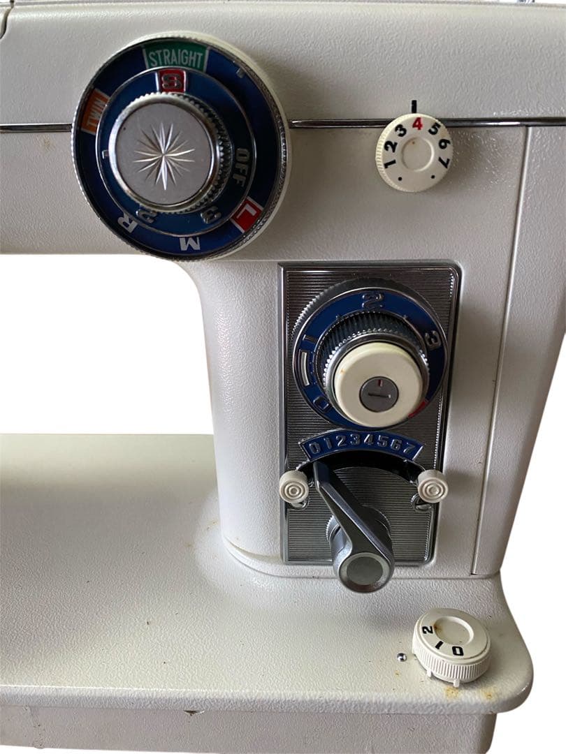 ジャノメミシン 801型 トピア 蛇の目ミシン 台付 ヴィンテージ ma140