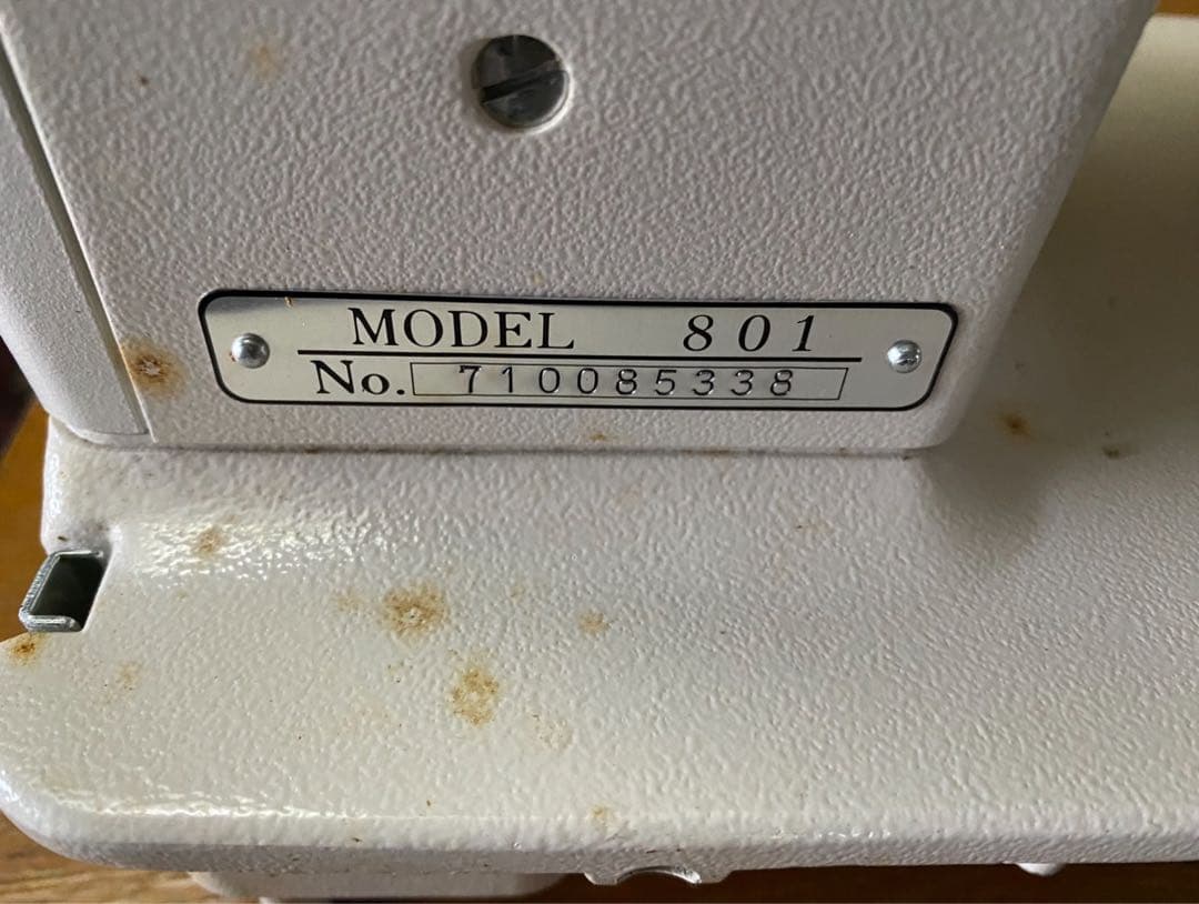 ジャノメミシン 801型 トピア 蛇の目ミシン 台付 ヴィンテージ ma140