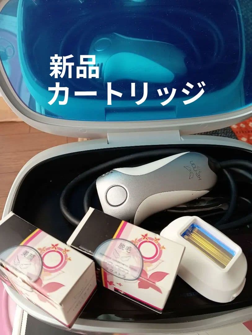 値下げ★ケノン★美品★未使用カートリッジ付き　 脱毛　美顔 メンズにも