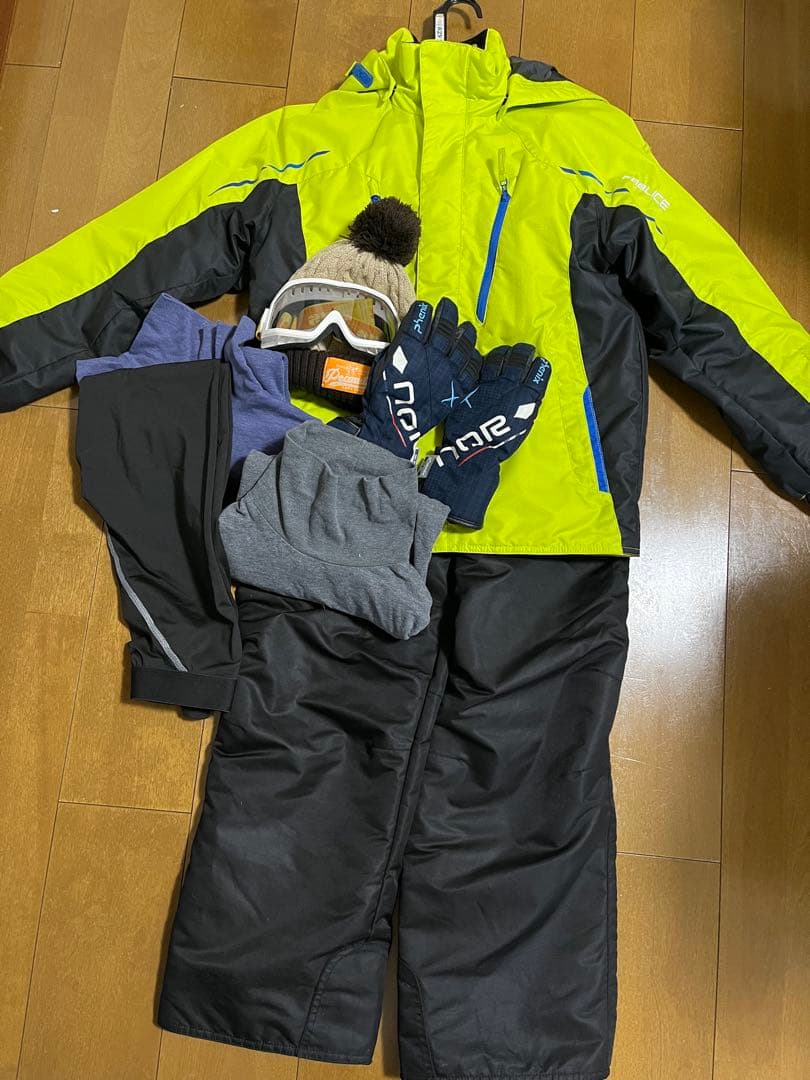 150cm男子お得なスキーウェアセットFABLICE