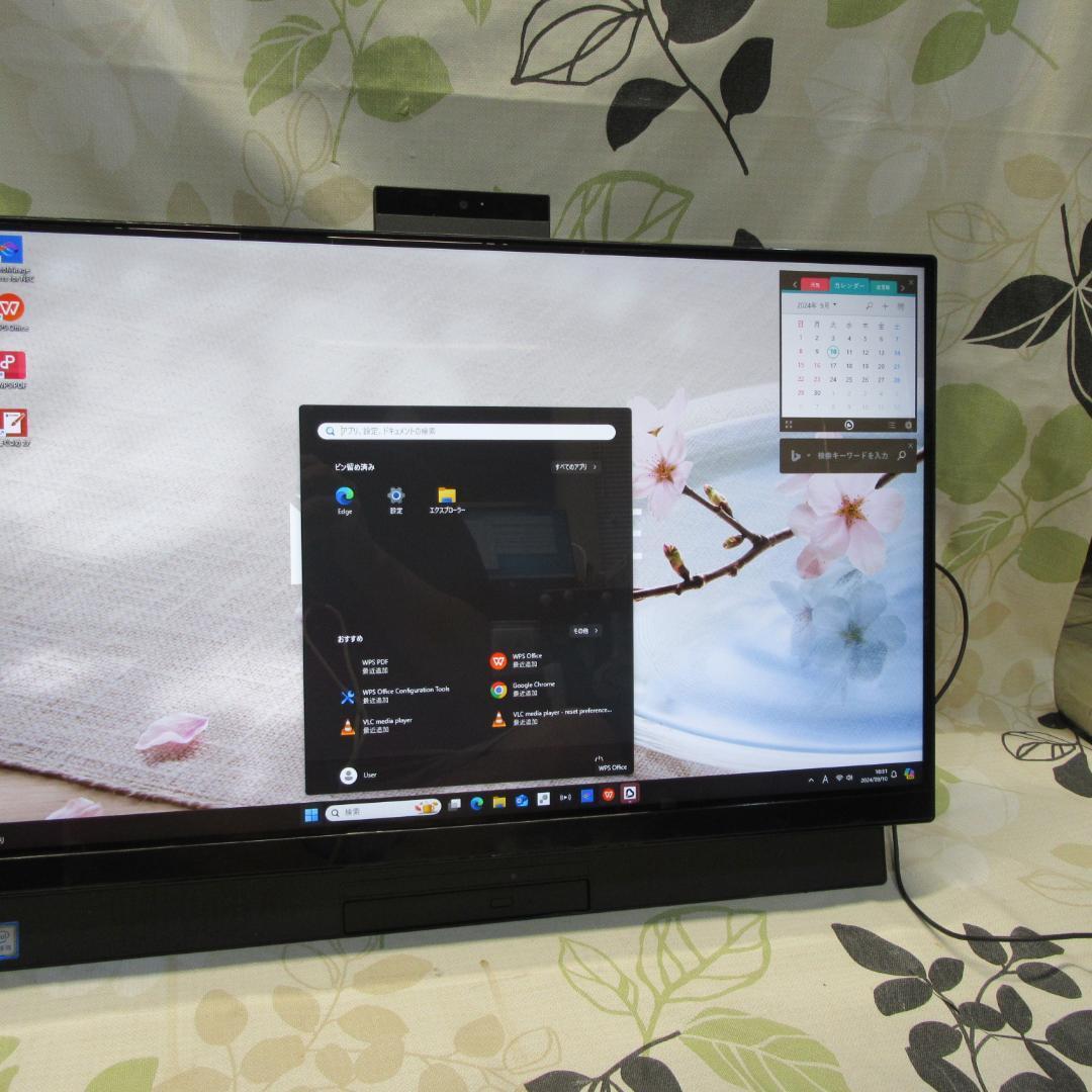 大画面！Win11公式対応8世代i5/メ16GB/SSD+HDD/BD/HDMI