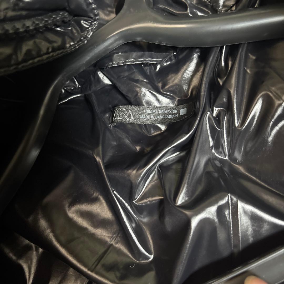 ZARA ダウンジャケット xs黒