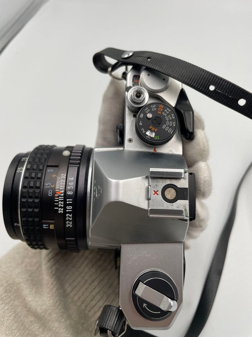 PENTAX MX シルバー + SMC PENTAX-M MACRO 50mm