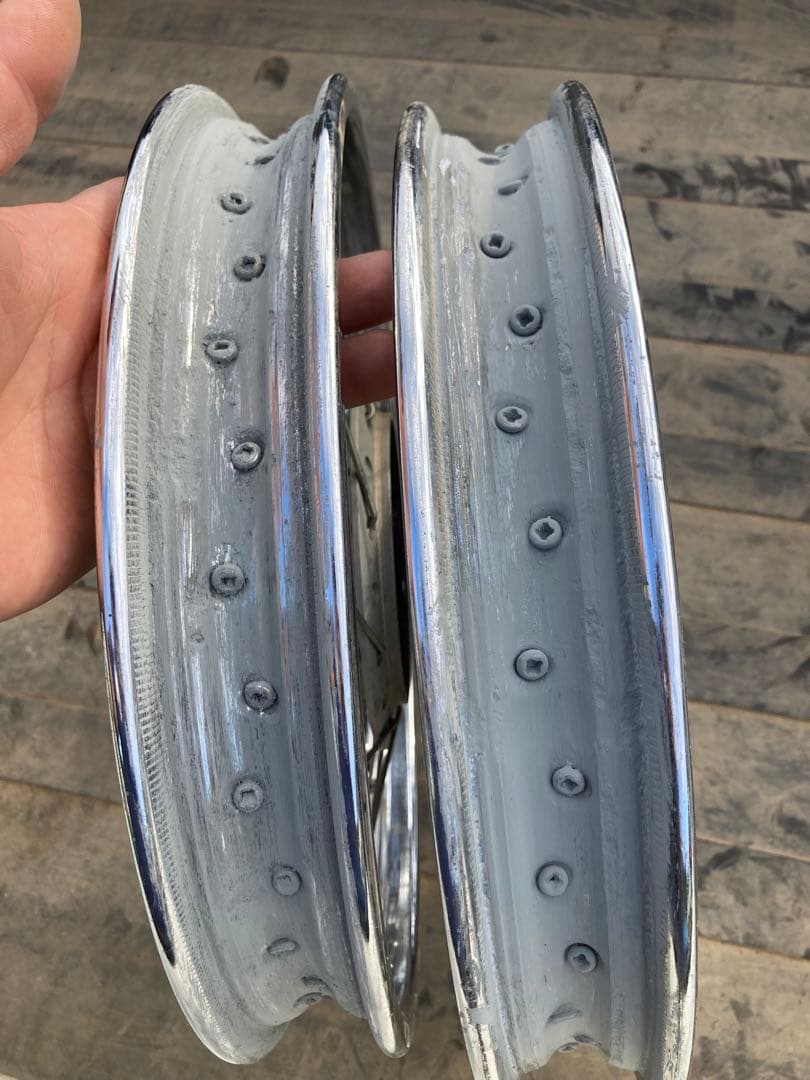 ホンダ　リトルカブ 前後ホイール