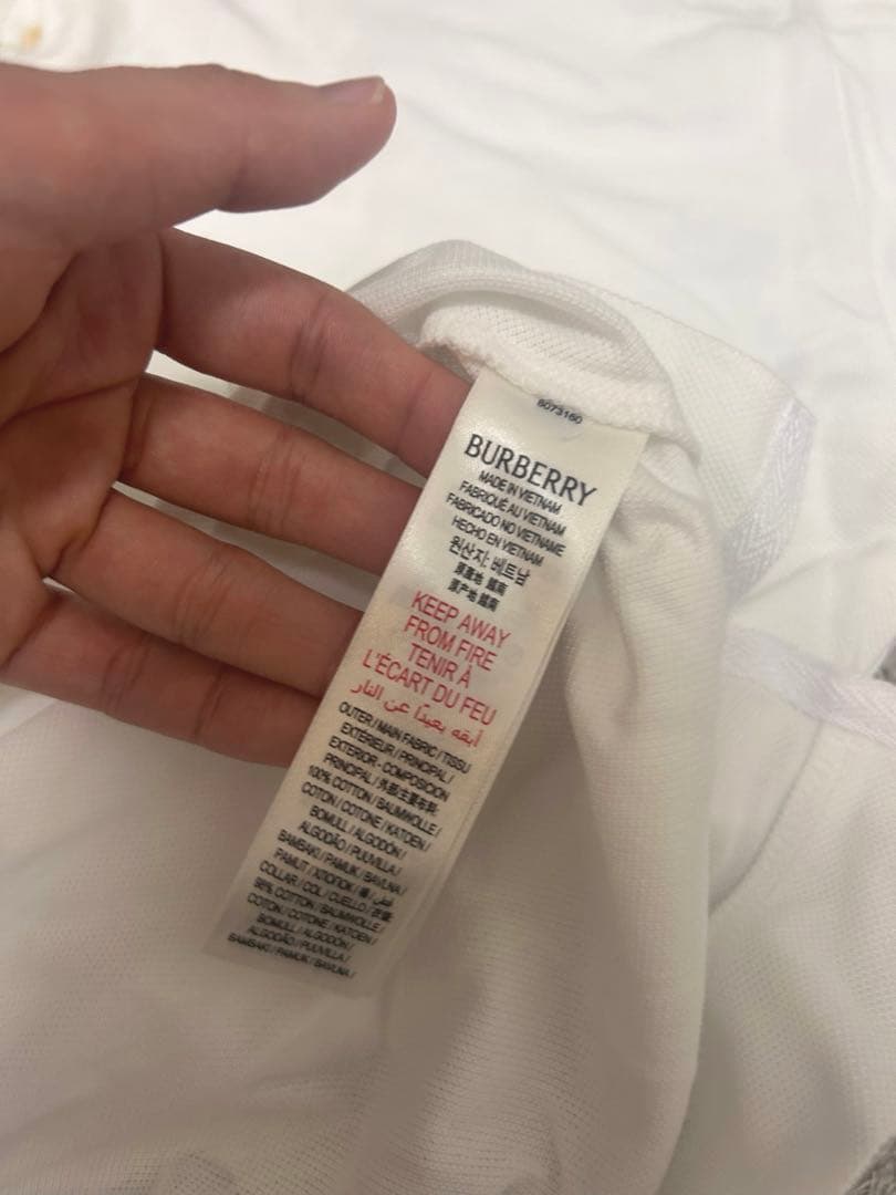 【タグ付き】BURBERRY KIDS ポロシャツ 14Y