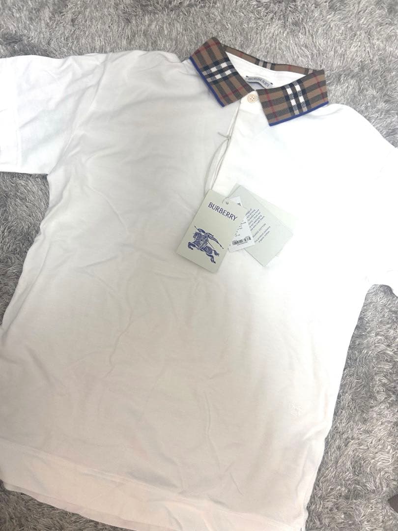 【タグ付き】BURBERRY KIDS ポロシャツ 14Y