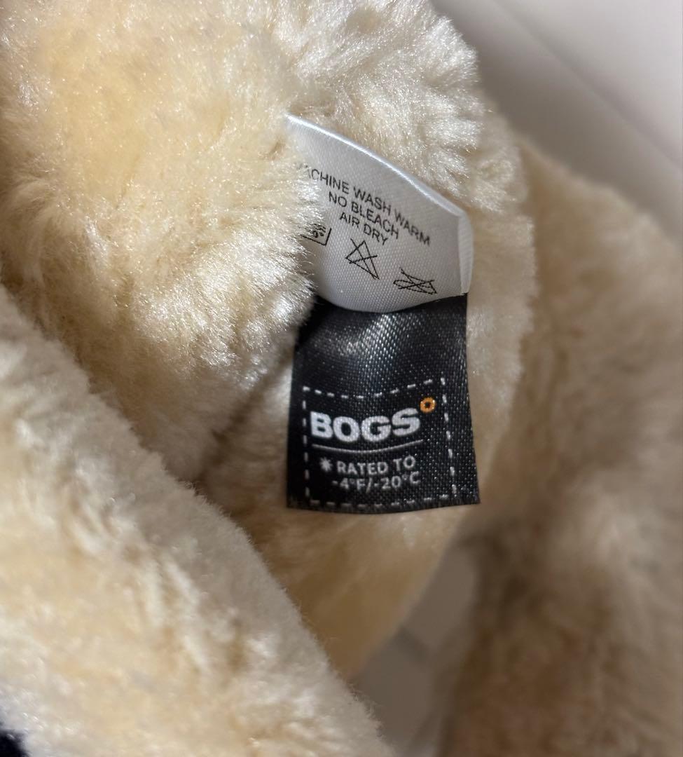 BOGS ボグス　スノーブーツ 完全防水　ウォータープルーフ ブラック