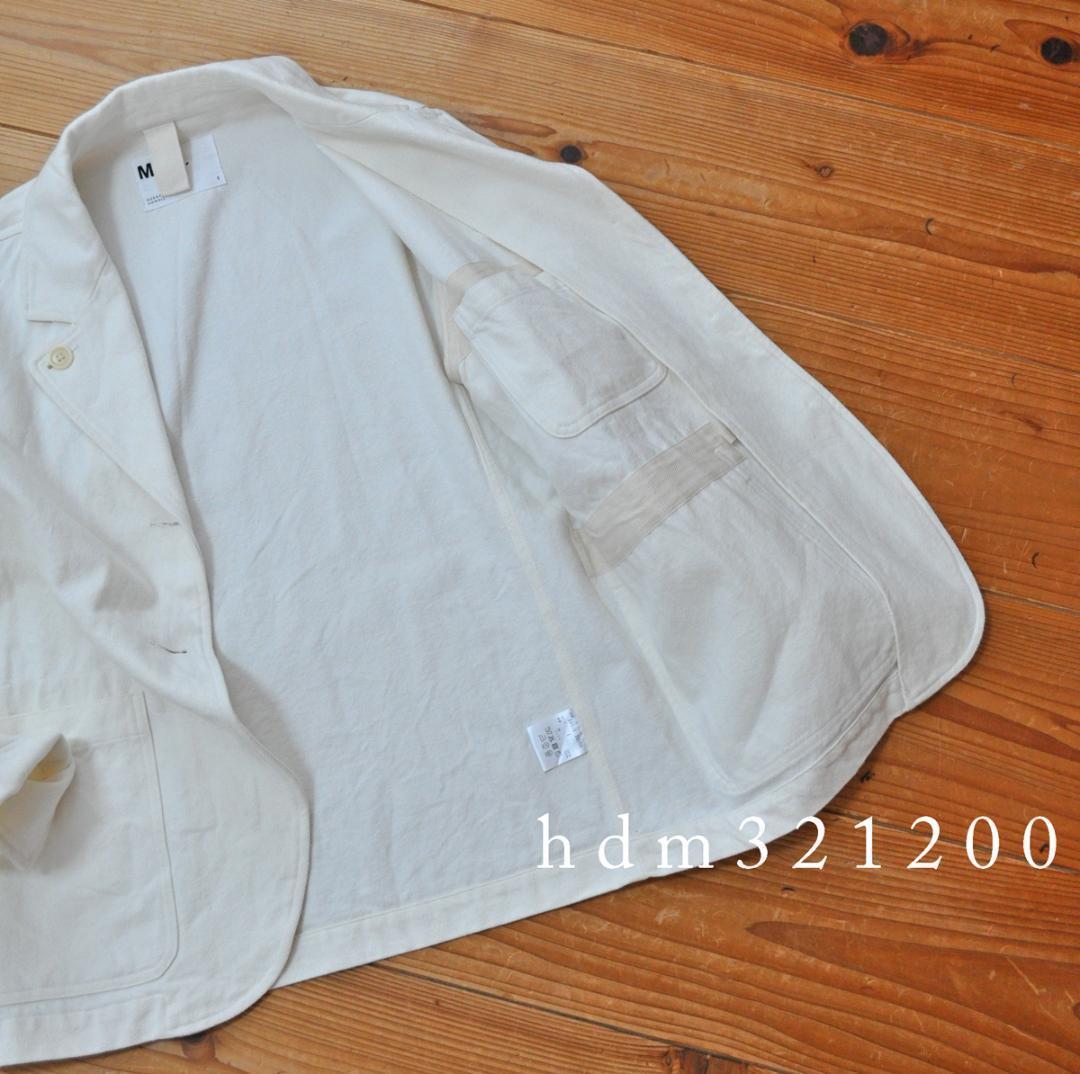 2023AW MHL WORN LINEN COTTON DRILL ジャケット