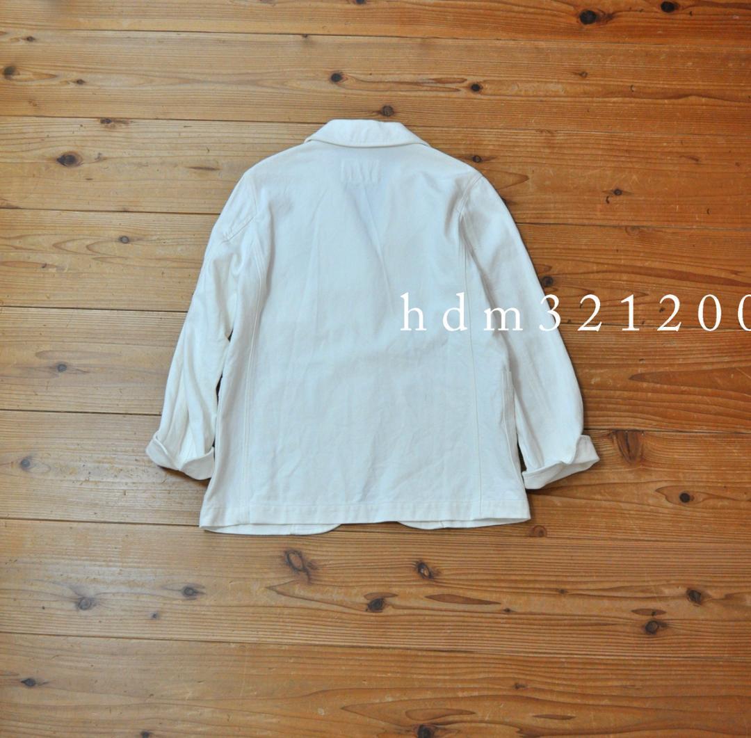 2023AW MHL WORN LINEN COTTON DRILL ジャケット
