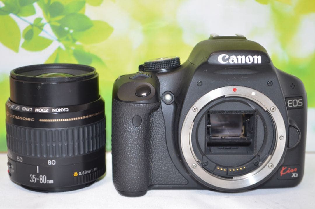 ❤初心者お勧め❤スマホ転送ＯＫ❤動画撮影❤kiss x3❤届いてすぐ使える❤