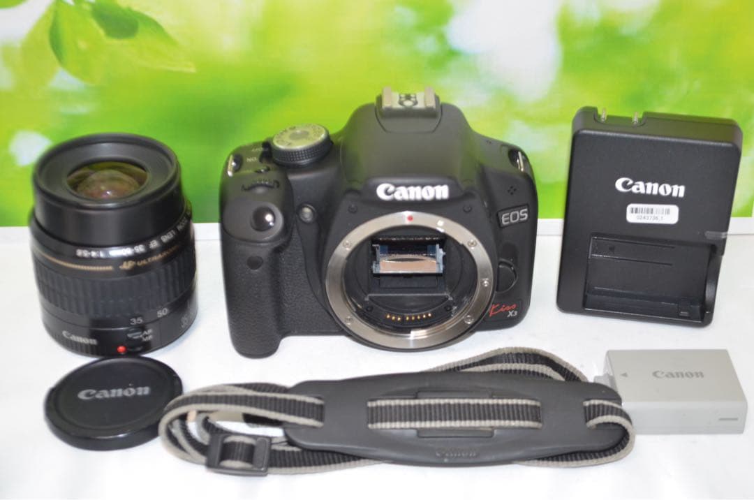 ❤初心者お勧め❤スマホ転送ＯＫ❤動画撮影❤kiss x3❤届いてすぐ使える❤