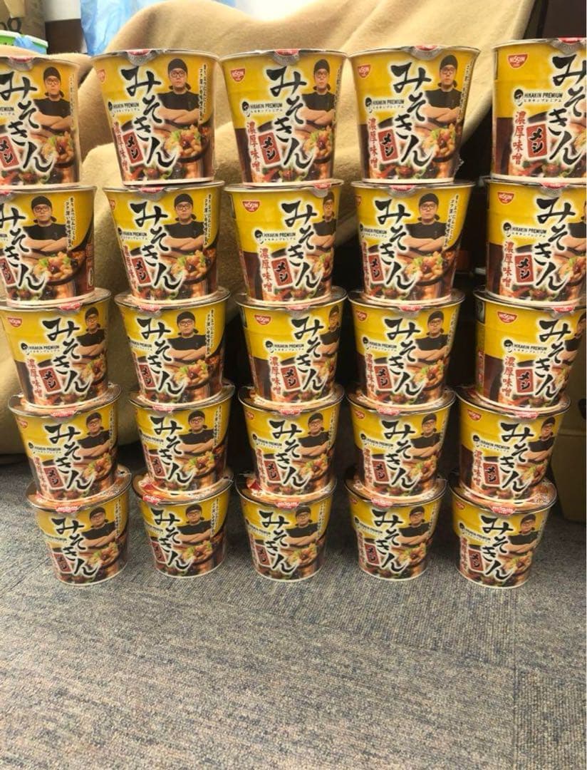 みそきんラーメン30個　みそきんメシ25個　ヒカキンプレミアム