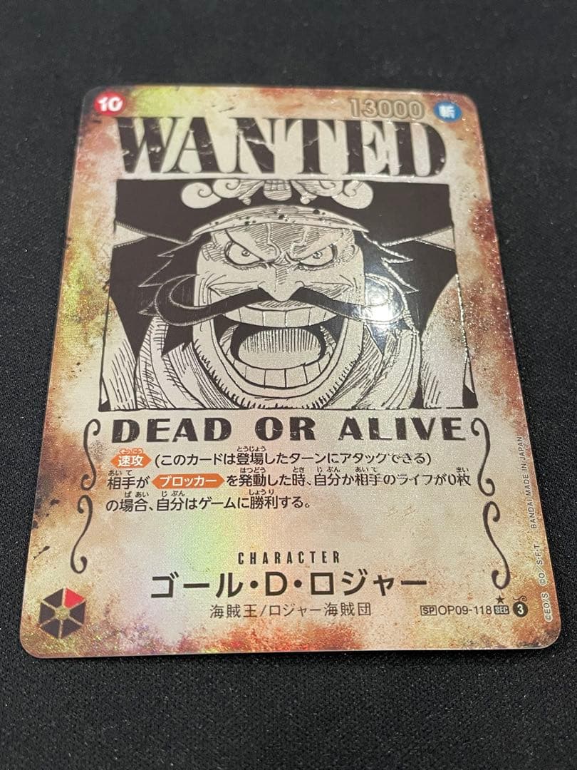 ゴールDロジャー　手配書sp